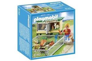 playmobil 6140 country konijnenhok