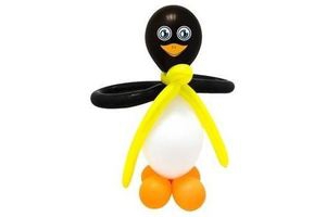 ballon knutselset pinguin