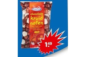 trekpleister chocolade kruidnoten