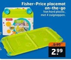 trekpleister fisher price placemat on the go