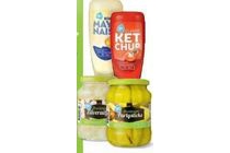alle ah snacksauzen en tafelzuren