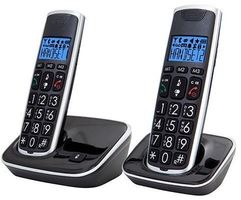 senioren dect telefoon twin