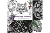 kleurboek doodling en coloring