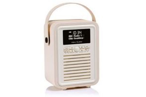 portable radio viewquest retro mini