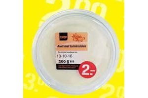 coop aioli tuinkruiden