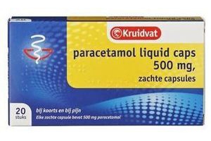 kruidvat paracetamol liquid caps 500mg
