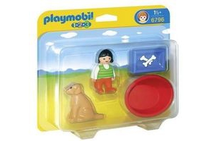 playmobil 123 6796 meisje met hond