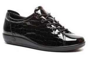 ECCO Soft 2.0 leren dames veterschoenen nu voor €59,00 - Beste.nl