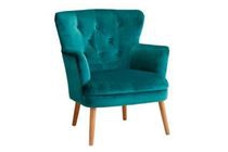 fauteuil velours nantes