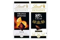 lindt excellence chocolade tablet