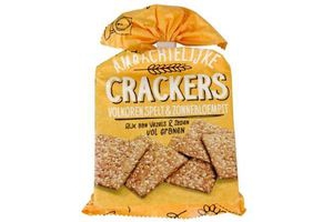 ambachtelijke crackers spelt en zonnebloempit