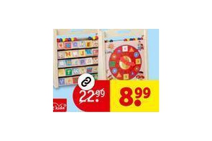 3 in 1 alfabetklok