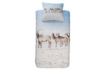 flanel dekbedovertrek rudolf 240 x 200 cm