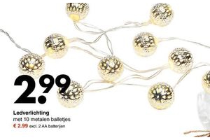 led verlichting 10 lampjes