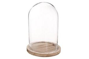 stolp met houten plateau 25 cm
