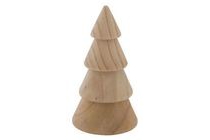 kerstboompje hout 13 cm