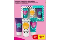 bathroom department geschenkset