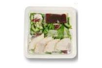 maaltijdsalade met rollade en cranberries