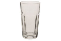 glas met facetten middelgroot