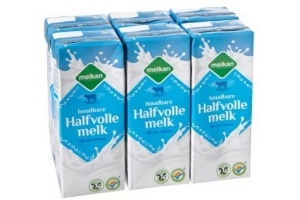melkan houdbare halfvolle melk