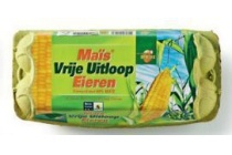 mais vrije uitloopeieren