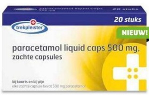 trekpleister paracetamol liquid caps 500 mg