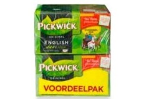 pickwick engelse thee duopak 80 zakjes