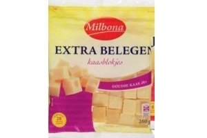 milbona gouda kaasblokjes