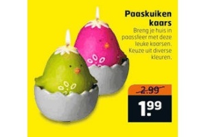 paaskuiken kaars