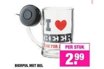 bierpul met bel