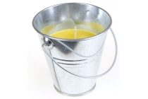 citronella kaars in emmer