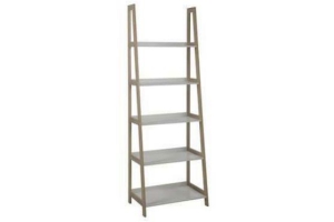 boekenkast edsele wit hout 180 cm