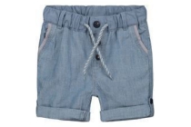 prenatal linnen denim broek