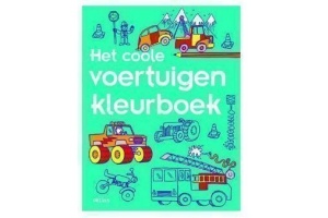 het coole voertuigen kleurboek