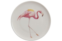 wandbord flamingo