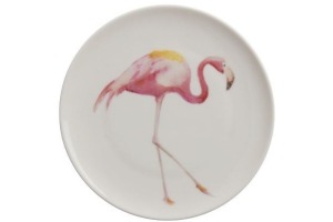 wandbord flamingo