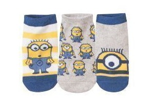 kinder sneakersokken minion