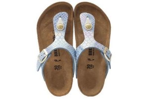 birkenstock gizeh blauw