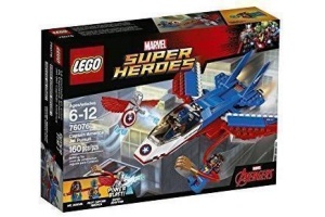 lego heroes captain america jet achtervolging