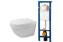 duravit starck 3 toiletset wisa inbouwreservoir