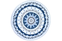 round beach towel