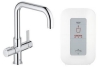 grohe red keukenkraan met u uitloop