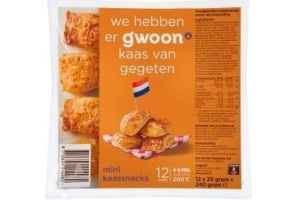 g woon mini kaassnacks