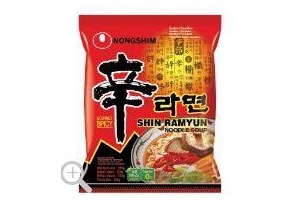 nong shim shin ramyun noodles