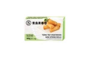 s brand tsing tao mini loempia vegetarisch