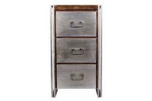 trendhopper industrial bogar ladekast grijs