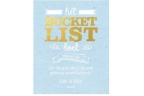 het bucketlist boek voor op reis