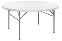 party klaptafel rond 154 cm