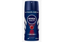 nivea men dry impact deodorant spray pocketsize