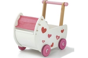 houten poppenwagen